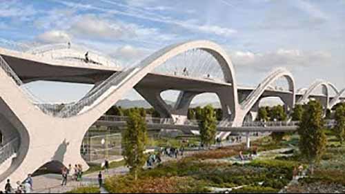 建造洛杉矶的抗震桥梁