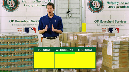 ODFL - 必须按日期到达服务