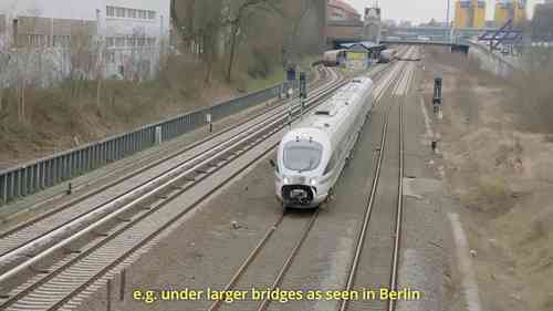 实验室列车的测量活动