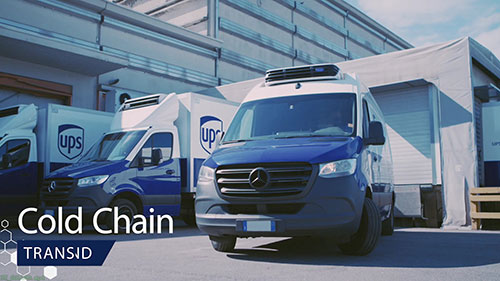 运行中的UPS医药冷链