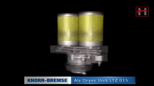 地铁制动系统的工作原理：空气干燥机
