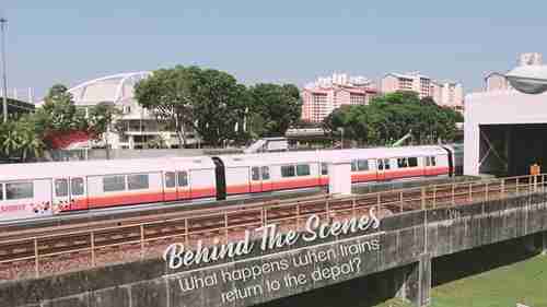 走入幕后 - 当列车返回车辆段之后