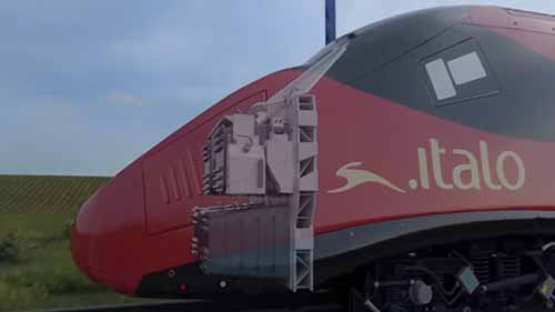 强力机车：灵感源自跑车的意大利高铁