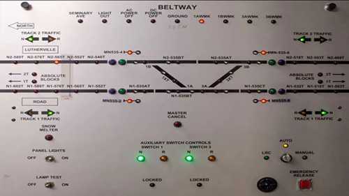 接车进路和行车轨道电路