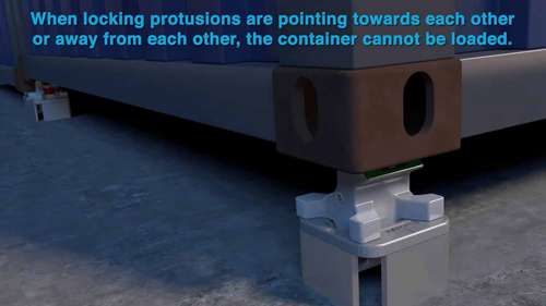 全自动底座扭锁