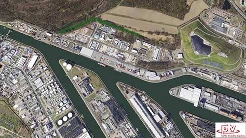 PTV Vissim：集装箱码头和铁路模拟