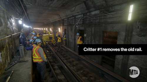 地铁行动计划：安装无缝钢轨（CWR）