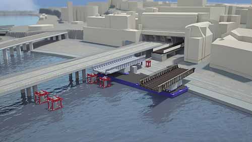 斯德哥尔摩的铁路桥如何更新换代