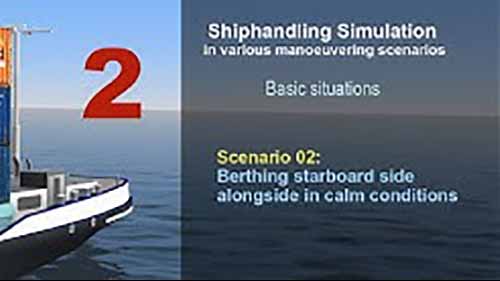 船舶操作 2在风平浪静时右舷靠泊