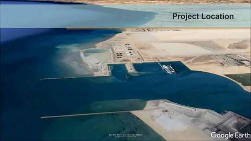 苏赫奈泉港液体散货码头建设