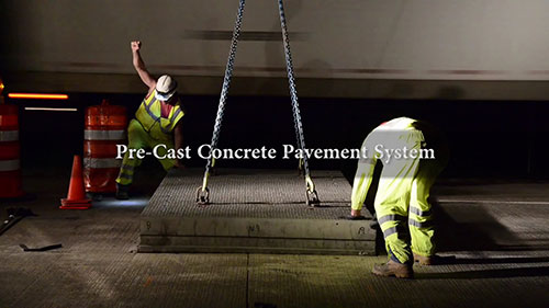 预制混凝土路面系统