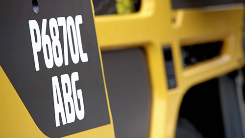 沃尔沃C系列摊铺机