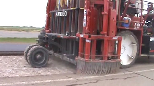 热拌沥青智能压实演示（3）