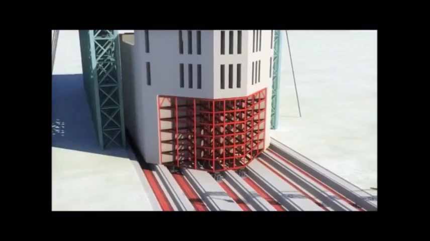 滑模和滑移系统结合：Bygging-Uddemann沉箱生产方法