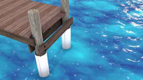 用于码头打桩保护或维修的SnapJacket