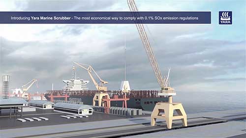 SOx脱硫系统 - Yara Marine硫氧化物洗涤