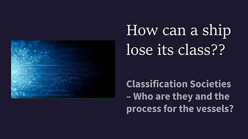 船舶在什么情况下会失去船级？