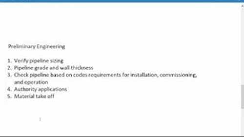 海底管道设计讲座1 介绍和设计