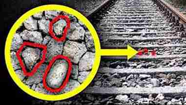 铁轨上的石头有什么用