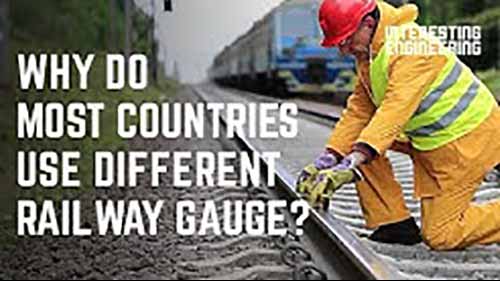 各国铁路轨距不同的原因