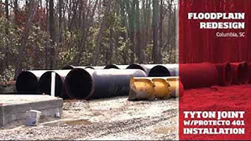 美国管道4 大口径管道安装