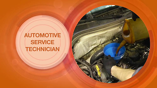 职业视频 - 汽车服务技术员