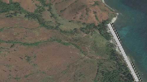 土木工程建设：四脚锥体海堤