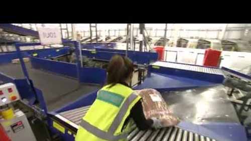 英国邮政集散中心分拣系统