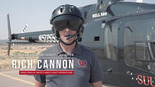 贝尔505直升机启动和起飞