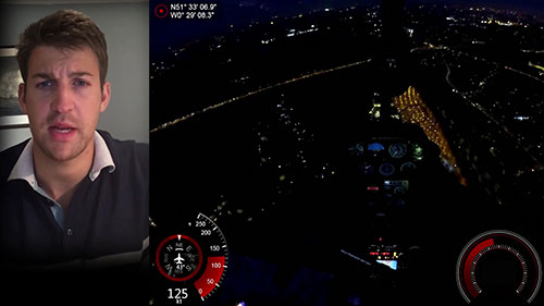 如何成为直升机飞行员 - 夜间评级培训（2）