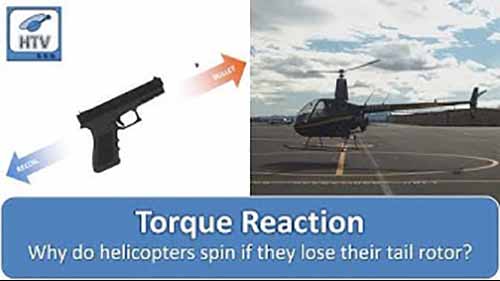 直升机扭矩反应