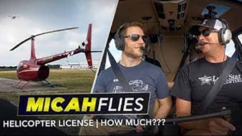 考个直升机飞行员的执照要多少钱