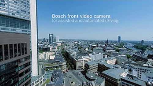 博世辅助自动驾驶的前置摄像头