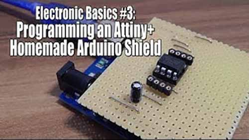 电子基础 3 编程Attiny +自制Arduino Shield