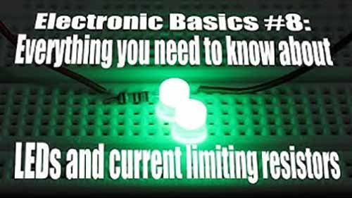 电子基础 8 LED和限流电阻