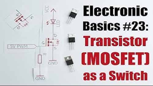 电子基础 23 晶体管(MOSFET)作为开关