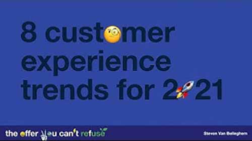 史蒂文·范·贝勒格姆：2021年客户体验趋势