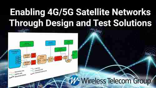 通过设计和测试方案启用4G/5G卫星互联网