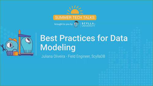 技术讲座：数据建模的最佳做法