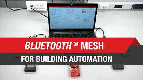 用于楼宇自动化演示的Bluetooth Mesh