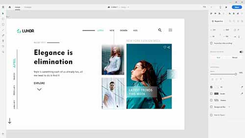 UI/UX设计教程：用Adobe XD进行网站UI设计