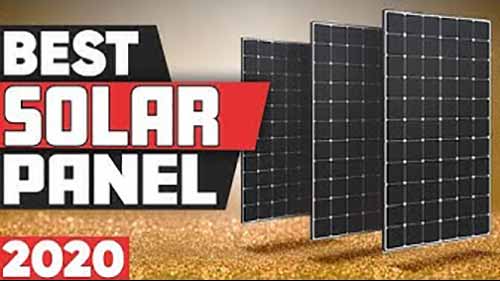 2020年五佳太阳能电池板