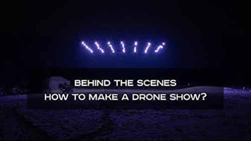 如何创作无人机表演