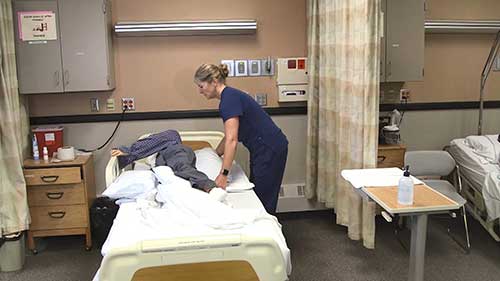 护理技能示范：体位转移