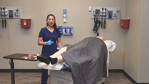 从留置导尿管采集尿标本