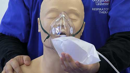 非重复与部分重复呼吸面罩