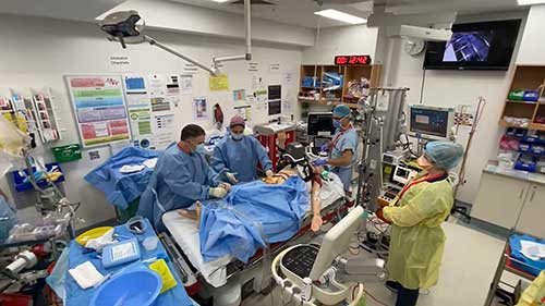 体外心肺复苏术临床演示