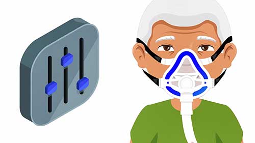 无创通气模式：BiPAP