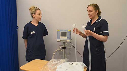 无创通气装置的设置