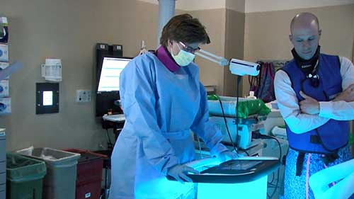 机器人支气管镜检查